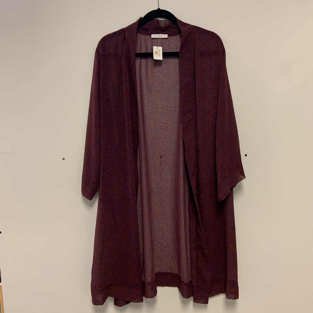 NWT Karlie Chiffon Kimono